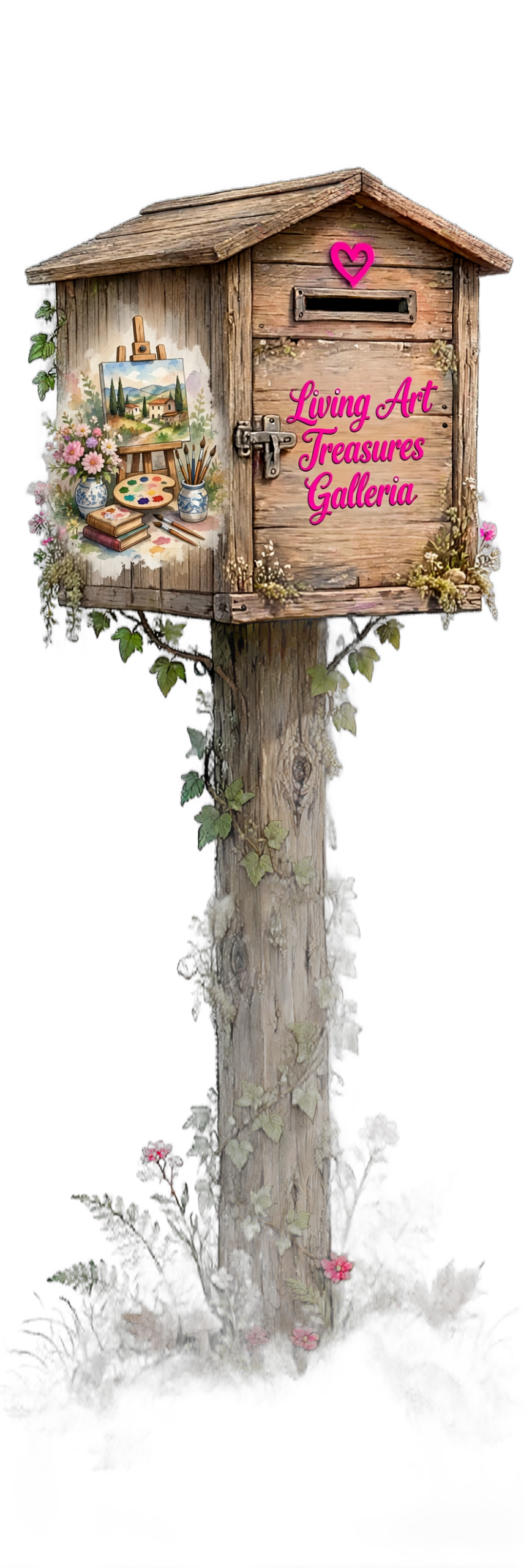 Living Art Treasures Galleria mailbox