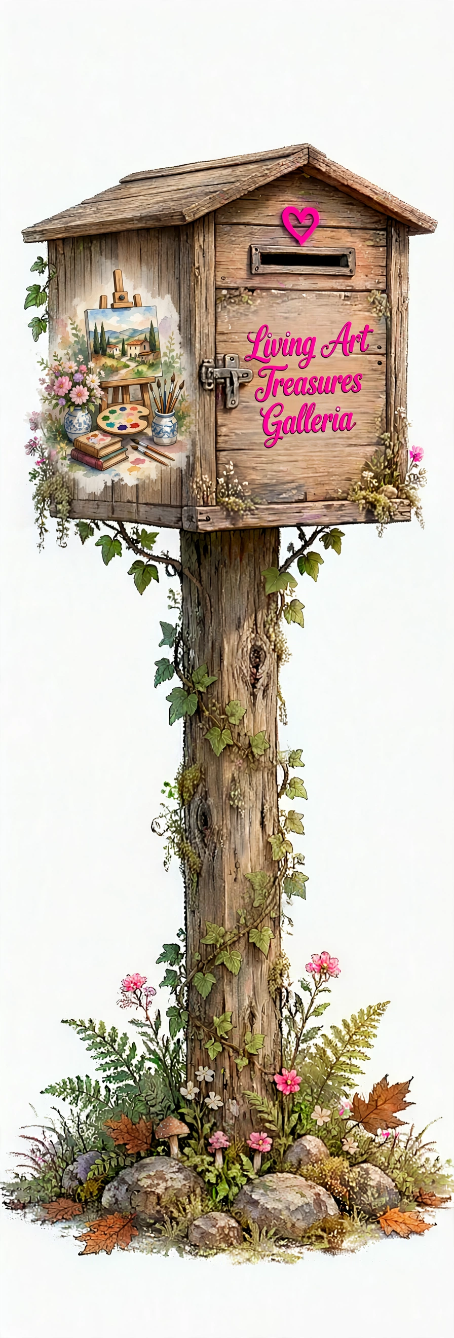 Living Art Treasures Galleria mailbox