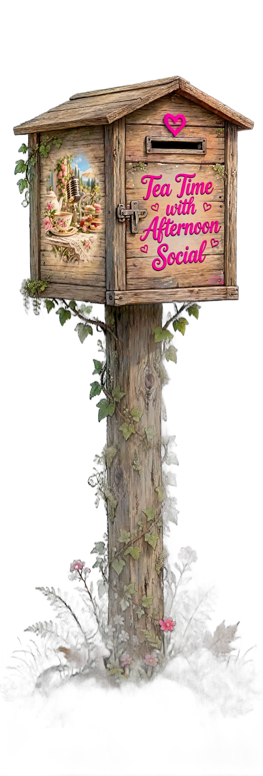 Tea Time with Afternoon Social mailbox