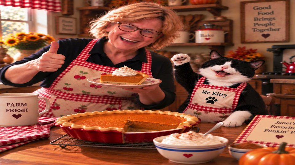 Mama, Mr. Kitty, and Punkin Pie video